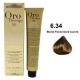 Coloration Cheveux Sans Ammoniaque - Blond Foncé Doré Cuivré 6.34 - 100 ml