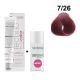Coloration Permanente Techno Fruit.Color - Blond Iris Rouge 7/26 100ml + Créme Oxydante