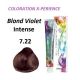Coloration cheveux multivitaminée - 7.22 Blond violet intense - 100ml -The Factory