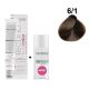 Coloration Permanente Techno Fruit.Color - Blond Foncé Cendré 6/1 100ml + Créme Oxydante