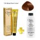 Coloration Cheveux Sans Ammoniaque -  7.34 Blond Doré Cuivré + Oxydant 20 Vol