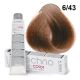 Coloration Permanente Techno - Blond Foncé Cuivré Doré 6/43 - 100ml