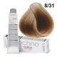 Coloration Permanente Techno - Blond Clair Cendré Doré 8/31 - 100ml