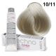 Coloration Permanente Techno - Blond Platine Cendré Intense 10/11 - 100ml