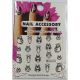 Stickers Nail Accessory Pour Ongles - Sticker Forme Hibou