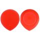Brosse Nettoyante Visage en Silicone   - Rouge