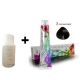 Coloration Cheveux Châtain Foncé 3 + Crème Oxydante Vol 20