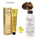 Coloration Cheveux Sans Ammoniaque -  7.14 Noisette + Oxydant 30 Vol