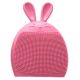 Brosse Nettoyante en Silicone Lapin pour le Visage - Rose Bébé