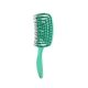 Brosse Démêlante Plastique pour Cheveux Bouclés-Labyrinthe - Vert