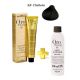 Coloration Cheveux Sans Ammoniaque -  Châtain 4.0 + Oxydant 10 Vol