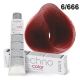 Coloration Permanente Techno - Blond Foncé Rouge Extra Intense 6/666  - 100ml