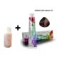 Coloration Cheveux - Châtain Clair Intense 5.0 + Crème Oxydante 10 Vol