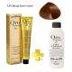 Coloration Cheveux Sans Ammoniaque -  7.34 Blond Doré Cuivré + Oxydant 30 Vol