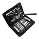Kit Professionnelle en Acier Inoxydable Ensemble de Ciseaux à Ongles 16 en 1