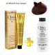 Coloration Cheveux Sans Ammoniaque -  6.5 Blond Foncé Acajou+ Oxydant 20 Vol