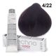Coloration Permanente Techno - Châtaigne Iris Intense 4/22 - 100ml