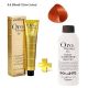 Coloration Cheveux Sans Ammoniaque -  8.4 Blond Clair Cuivré + Oxydant 30 Vol