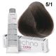 Coloration Permanente Techno - Châtain Clair Frêne 5/1 - 100ml