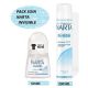 Pack Déodorant + Roll On - Invisible Anti-traces 24h - Sans Alcool -