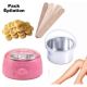 Pack Épilation Professionnel 3en1 - Chauffe Cire Rose + Cire en Galets Miel + Spatules