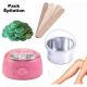 Pack Épilation Professionnel 3en1 - Chauffe Cire Rose + Cire en Galets Azuléne + Spatules