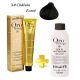 Coloration Cheveux Sans Ammoniaque -  Châtain Foncé 3.0 + Oxydant 10 Vol