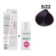 Coloration Permanente Techno Fruit.Color - Chatain Clair Irise 5/22 100ml + Créme Oxydante