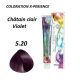 Coloration cheveux multivitaminée - 5.20 - Châtain clair violet - 100ml