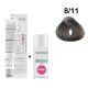 Coloration Permanente Techno Fruit.Color - Blond Clair Cendré Intense 8/11 100ml + Créme Oxydante