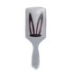 Brosse à Cheveux Démêlante - Mauve Clair -Oreilles De Lapin
