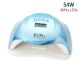 Sèche Ongles Professionnel Lampe UV LED 54W - Bleu