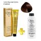 Coloration Cheveux Sans Ammoniaque - Chocolat X Fondant 5.14 + Oxydant 20 Vol