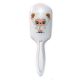 Brosse à Cheveux Démêlante - Blanche Ovale - Mouton