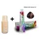 Coloration Cheveux - Châtain Clair Intense 5.0 + Crème Oxydante 30 Vol