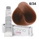 Coloration Permanente Techno - Blond Foncé Doré Cuivré 6/34 - 100ml
