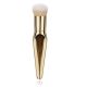 Pinceau Maquillage pour Poudre Libre Fard à Joues - Doré