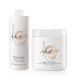 Pack Soin Revitalisant - Shampooing + Masque 1000ml - 0% Sulfate 0% Paraben avec Ail et Collagéne