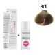 Coloration Permanente Techno Fruit.Color - Blond Clair Cendré 8/1 100ml + Créme Oxydante