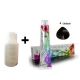 Coloration Cheveux Châtain 4 + Crème Oxydante Vol 20