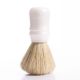 Brosse de barbier - Brosse en poils naturels et manche en bois - Professionnel