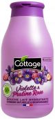 Gel douche - Lait Hydratante 97% d’ingrédients d’origine naturelle - Violette & Praline Rose