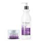 Pack Silver 2en1 + Shampoing 500ml + Masque 250ml pour Cheveux Gris, Blancs 0%Paraban 0%Sulfate 0%Silicone