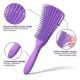 Brosse Démêlante pour Cheveux Bouclés - Violet