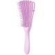 Brosse Démêlante pour Cheveux Bouclés - Violet Clair