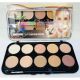 Palette de Maquillage Contouring & Anti-Cernes - 10 couleurs