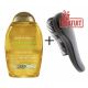 PACK SHAMPOOING APPLE CIDER VINEGAR - SANS SULFATE - 385ML + BROSSE OFFERTE !