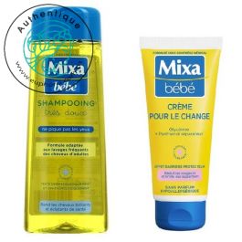 Mixa bébé shampoing très doux 300ml + Lait de toilette très doux