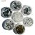 Stickers Nail Accessory Pour Ongles - LOT DE 7 Nail Art Strass N 07