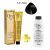 Coloration Cheveux Sans Ammoniaque -  Noir 1.0 + Oxydant 20 Vol